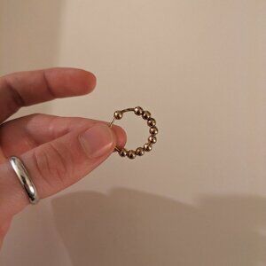 Rose Gold Plated Fidget Ring